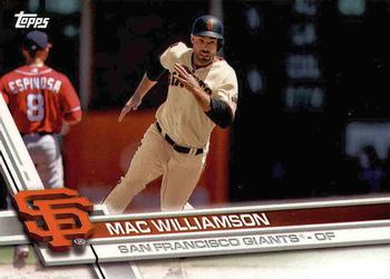 2017 Topps San Francisco Giants #SF-5 Mac Williamson Front