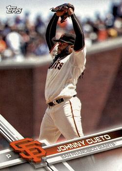 2017 Topps San Francisco Giants #SF-12 Johnny Cueto Front