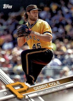 2017 Topps Pittsburgh Pirates #PIT-5 Gerrit Cole Front