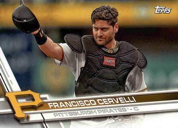 2017 Topps Pittsburgh Pirates #PIT-11 Francisco Cervelli Front