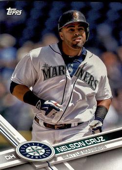 2017 Topps Seattle Mariners #SEA-16 Nelson Cruz Front