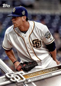 2017 Topps San Diego Padres #SD-4 Christian Friedrich Front
