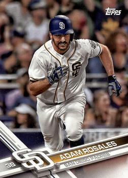 2017 Topps San Diego Padres #SD-9 Adam Rosales Front