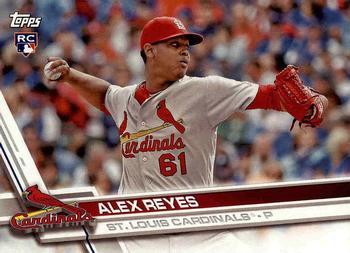 2017 Topps St. Louis Cardinals #STL-9 Alex Reyes Front