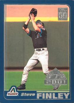 2001 Topps Opening Day #130 Steve Finley Front