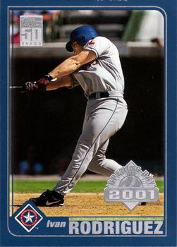 2001 Topps Opening Day #49 Ivan Rodriguez Front