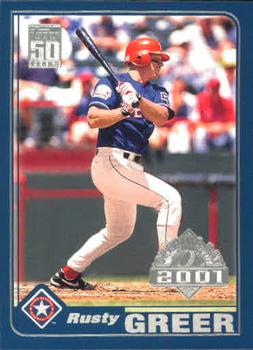 2001 Topps Opening Day #69 Rusty Greer Front