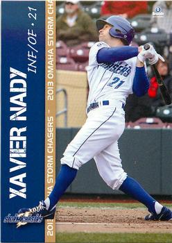 2013 Brandt Omaha Storm Chasers #10 Xavier Nady Front