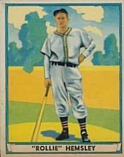 1941 Play Ball #34 Rollie Hemsley Front