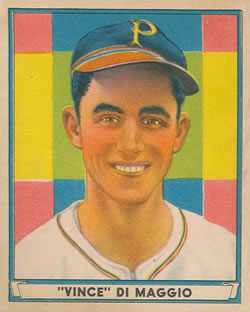 1941 Play Ball #61 Vince DiMaggio Front