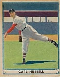 1941 Play Ball #6 Carl Hubbell Front