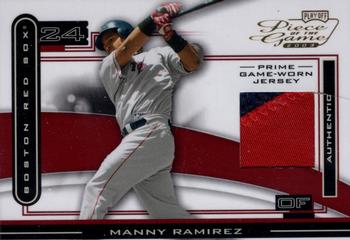 2003 Playoff Piece of the Game - Prime #POG-61 Manny Ramirez Front