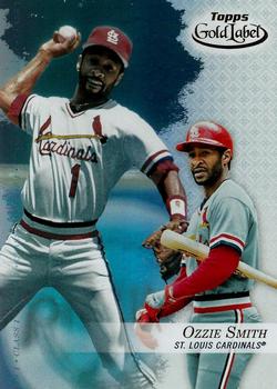 2017 Topps Gold Label #11 Ozzie Smith Front