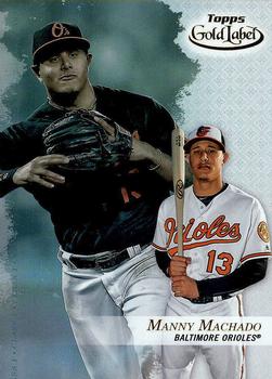 2017 Topps Gold Label #47 Manny Machado Front