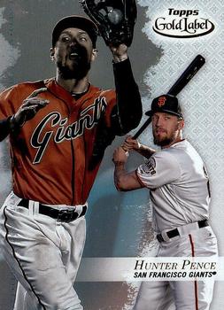 2017 Topps Gold Label #51 Hunter Pence Front