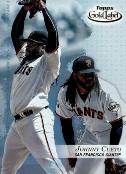 2017 Topps Gold Label #64 Johnny Cueto Front