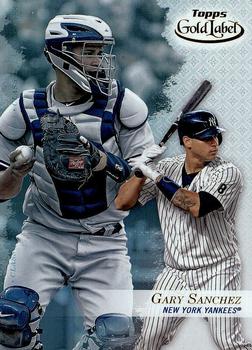 2017 Topps Gold Label #77 Gary Sanchez Front