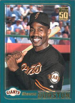 2001 Topps Traded & Rookies #T14 Shawon Dunston Front