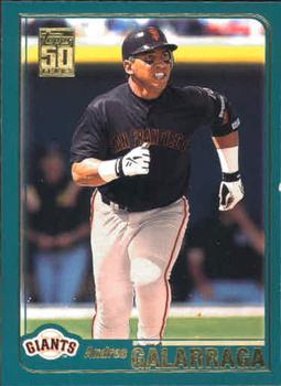 2001 Topps Traded & Rookies #T15 Andres Galarraga Front