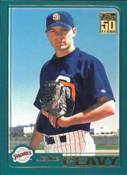 2001 Topps Traded & Rookies #T175 Jake Peavy Front