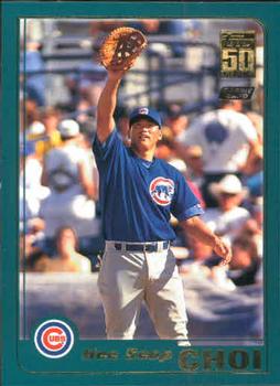 2001 Topps Traded & Rookies #T231 Hee Seop Choi Front