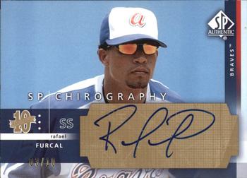 2003 SP Authentic - Chirography Gold #FC Rafael Furcal Front