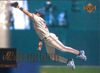 2001 Upper Deck #201 Orlando Cabrera Front