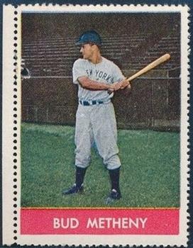 1944 New York Yankees Color Stamps #NNO Bud Metheny Front