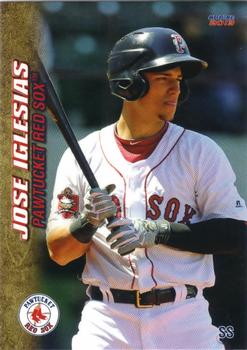 2013 Choice Pawtucket Red Sox #13 Jose Iglesias Front