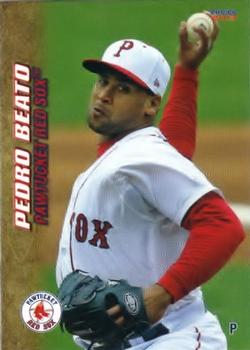 2013 Choice Pawtucket Red Sox #22 Pedro Beato Front