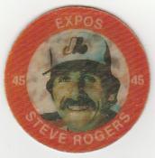 1984 7-Eleven Super Star Sports Coins: West Region #XX K Steve Rogers Front