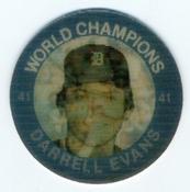 1985 7-Eleven Detroit Tigers Special Edition Coins #II Darrell Evans Front