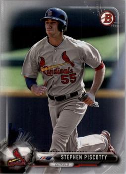 2017 Bowman - Silver #13 Stephen Piscotty Front
