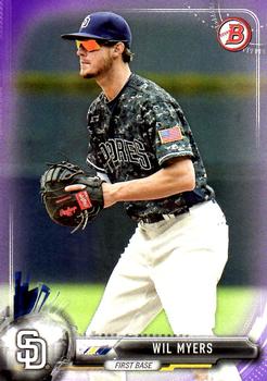 2017 Bowman - Purple #69 Wil Myers Front