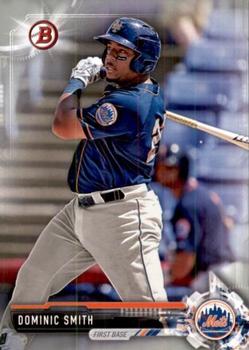 2017 Bowman - Prospects Silver #BP63 Dominic Smith Front