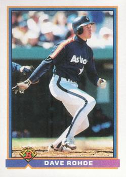 1991 Bowman #558 Dave Rohde Front
