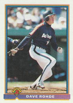1991 Bowman #558 Dave Rohde Front