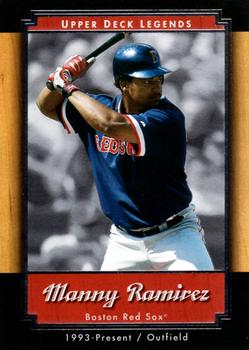2001 Upper Deck Legends #25 Manny Ramirez Front