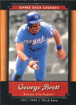 2001 Upper Deck Legends #28 George Brett Front