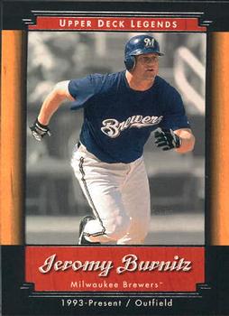 2001 Upper Deck Legends #53 Jeromy Burnitz Front