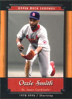2001 Upper Deck Legends #55 Ozzie Smith Front
