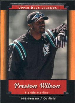 2001 Upper Deck Legends #73 Preston Wilson Front