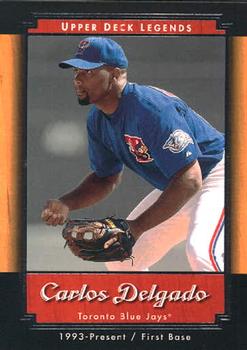 2001 Upper Deck Legends #9 Carlos Delgado Front