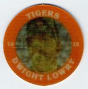 1987 7-Eleven Super Star Sports Coins: Detroit Region #VII HS Dwight Lowry Front