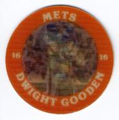 1987 7-Eleven Super Star Sports Coins: Mideast Region #IX MH Dwight Gooden Front