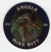 1987 7-Eleven Super Star Sports Coins: West Region #XV AH Mike Witt Front