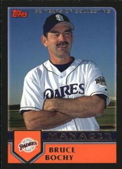 2003 Topps - Black #285 Bruce Bochy Front