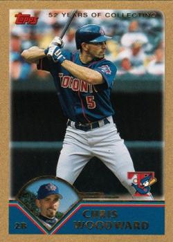 2003 Topps - Gold #564 Chris Woodward Front