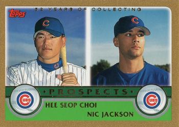 2003 Topps - Gold #676 Hee Seop Choi / Nic Jackson Front