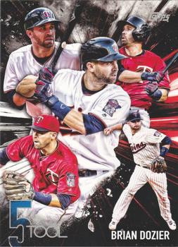 2017 Topps 5 Tool 5x7 #5T-41 Brian Dozier Front